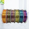 Τρία χρώματα στη διπλή ίνα μεταξιού χρώματος ινών για τον τρισδιάστατο εκτυπωτή