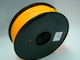 Eco φιλική ίνα 1.75mm εκτυπωτών ABS τρισδιάστατη πορτοκαλιά τρισδιάστατη ίνα εκτύπωσης Fluro