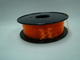 Πορτοκάλι 3.0mm/1.75mm λαστιχένια εύκαμπτη ίνα εκτυπωτών 1.0KG/ρόλων τρισδιάστατη