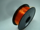 Πορτοκάλι 3.0mm/1.75mm λαστιχένια εύκαμπτη ίνα εκτυπωτών 1.0KG/ρόλων τρισδιάστατη