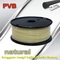 Φυσικό χρώμα 1.75mm τρισδιάστατο βάρος δικτύου ινών 0.5kg εκτυπωτών PVB