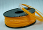 Markerbot, τρισδιάστατη ίνα ΙΣΧΙΩΝ υλικών εκτύπωσης Cubify πορτοκαλί χρώμα 1.75mm/3.0mm