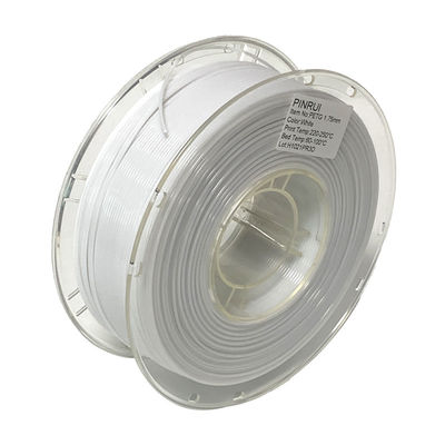 High Precision PETG Filament with ±0.03mm Tolerance and 200℃ -240℃ Print Temperature for 3D Printing in 1kg/5kg/10kg Options
