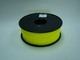 Υψηλή ακρίβεια Fluo - κίτρινη ίνα εκτυπωτών ABS τρισδιάστατη 1kg/στροφίο