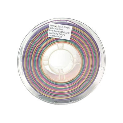 PINRUI PLA Rainbow 1.75mm 3D Filament Πινακτής