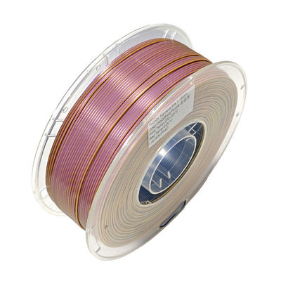 PINRUI Τριχρώδες νήμα μετάξι PLA 1,75mm 1kg ταιριάζει σε περισσότερα FDM εκτυπωτές