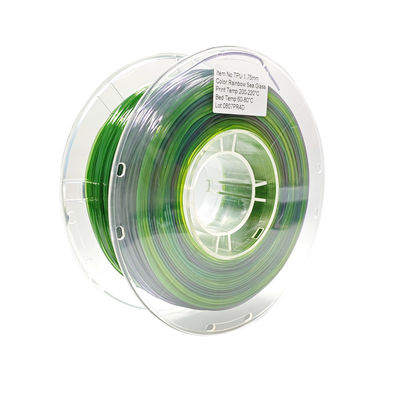 Υψηλή ελαστικότητα TPU 1,75mm / 3,0mm, Ευέλικτο νήμα για υλικά νήματος 3D εκτύπωσης