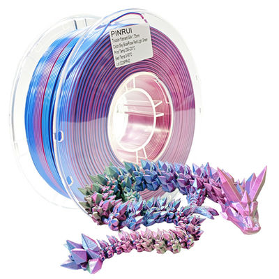PINRUI Silk Rainbow Pla πλαστικό νήμα 1,75mm 3D νήματα 1,75mm Magic Color PLA πλαστικό ράβδος PLA νήμα