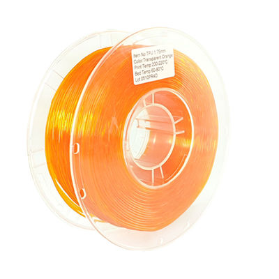 PINRUI TPU Filament 1.75mm/2.85mm για την 3D εκτύπωση FDM 1KG/3KG/5KG/10KG OEM/ODM πλαστικά προϊόντα