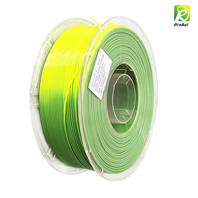 PINRUI 1kg Διπλής Θερμοκρασίας PLA Νήμα 3D Εκτύπωσης Θερμοευαίσθητο Χρώμα-Αλλαγή Μεταξιού για Πλαστικές Ράβδους