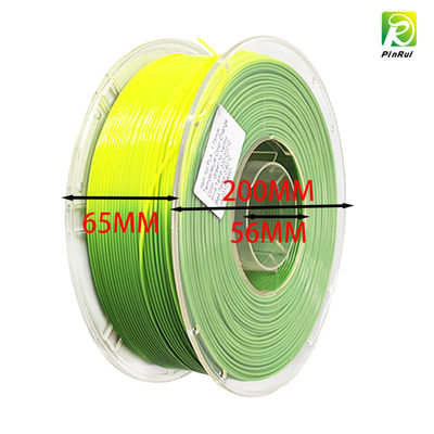 PINRUI 1kg Διπλής Θερμοκρασίας PLA Νήμα 3D Εκτύπωσης Θερμοευαίσθητο Χρώμα-Αλλαγή Μεταξιού για Πλαστικές Ράβδους