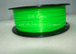 Πράσινη 3mm PLA τρισδιάστατη ίνα 100% εκτυπωτών Customorized βιοδιασπάσιμη