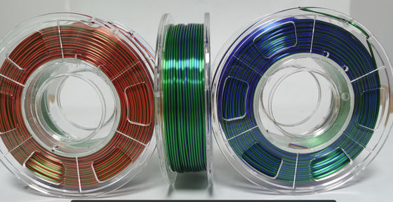 Τριπλή ίνα χρώματος Tpu ABS Pla, τρισδιάστατη ίνα 0.02mm/0.05mm