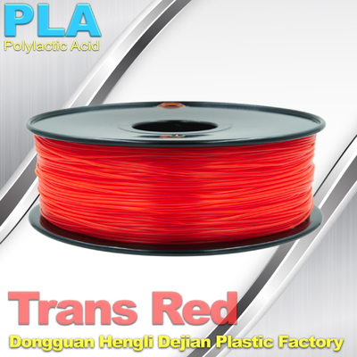 Μη τοξική ζωηρόχρωμη ίνα pla 1.75mm για την τρισδιάστατη υλική μικρή διακένωση εκτυπωτών