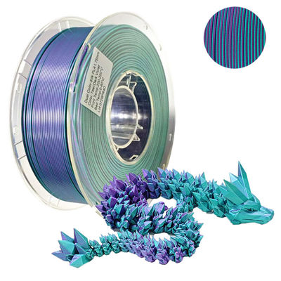 PINRUI Δύοχρωματικό Νήμα Σιδήρου PLA 1,75 mm Δυοχρωματικός 3D εκτυπωτής Νήμα Σιδήρου PLA 1 kg (2,2 lbs)